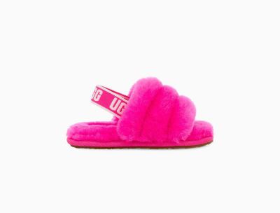 UGG Fluff Yeah Slide Toddlers Slippers Rose - AU 83IL